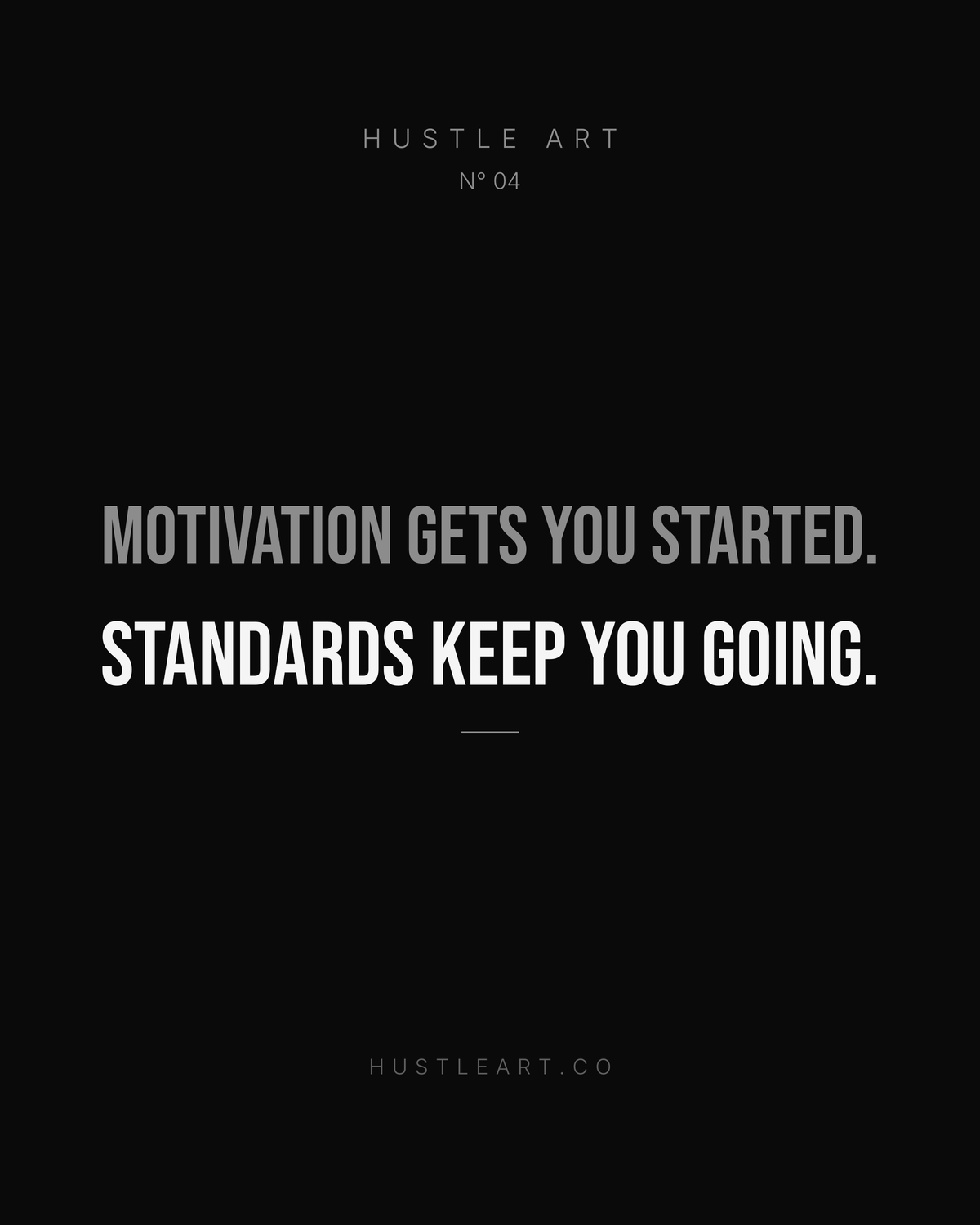 Standards - Hustle Art wall art