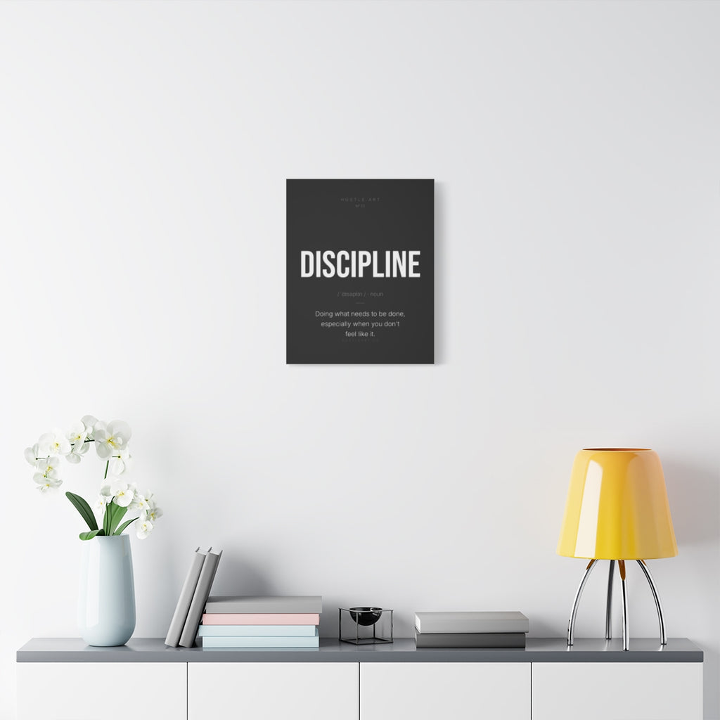 Discipline - CANVAS