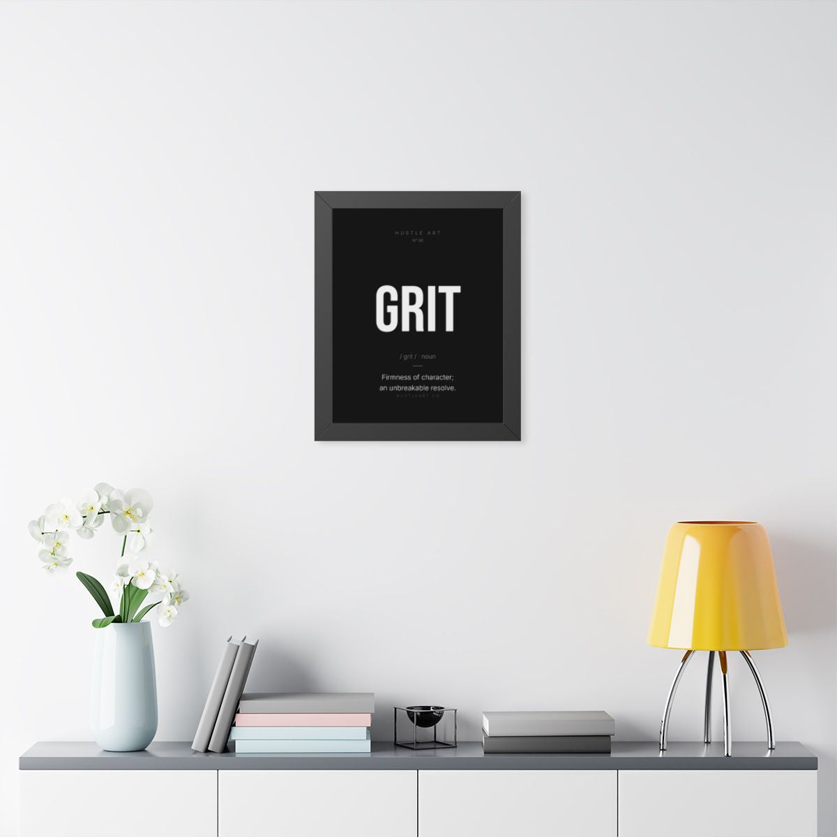GRIT-FRAMED-BLK-16X20 lifestyle