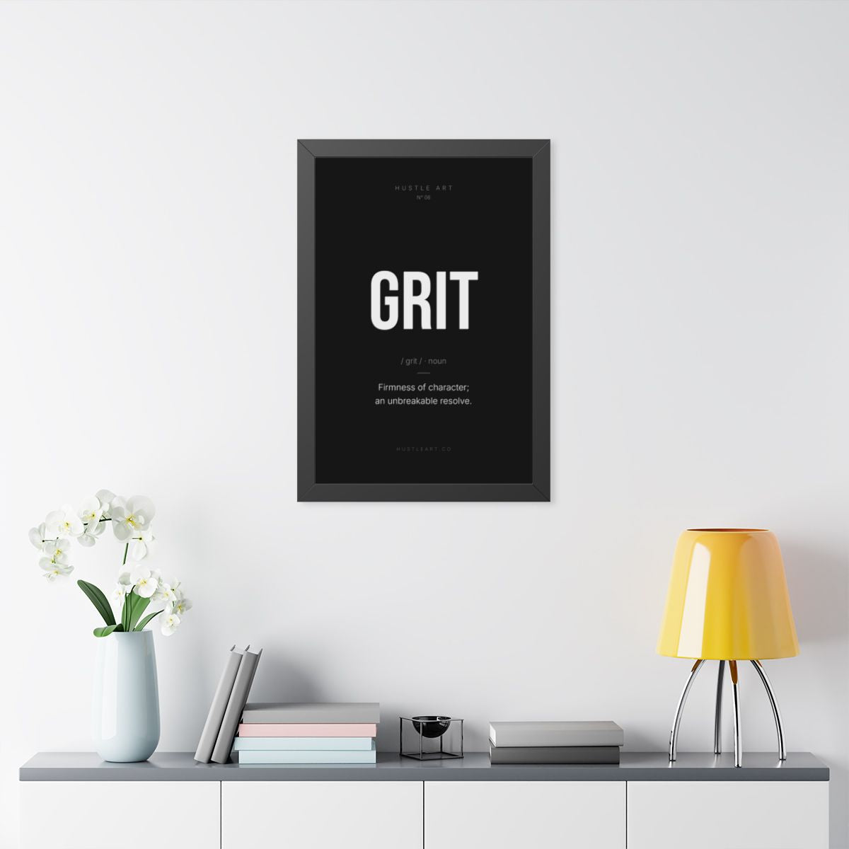 GRIT-FRAMED-BLK-20X30 lifestyle