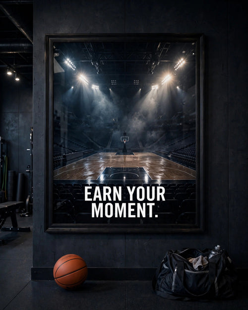 Earn Your Moment - in a training facility