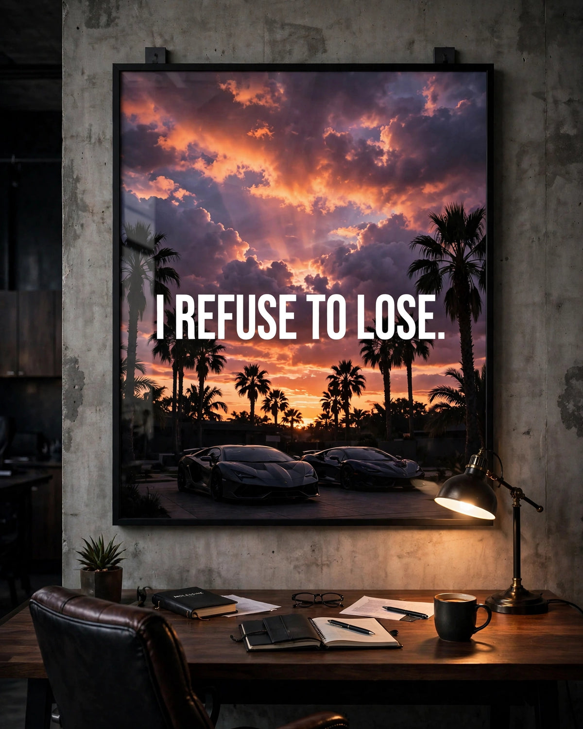 I Refuse To Lose - in an executive office