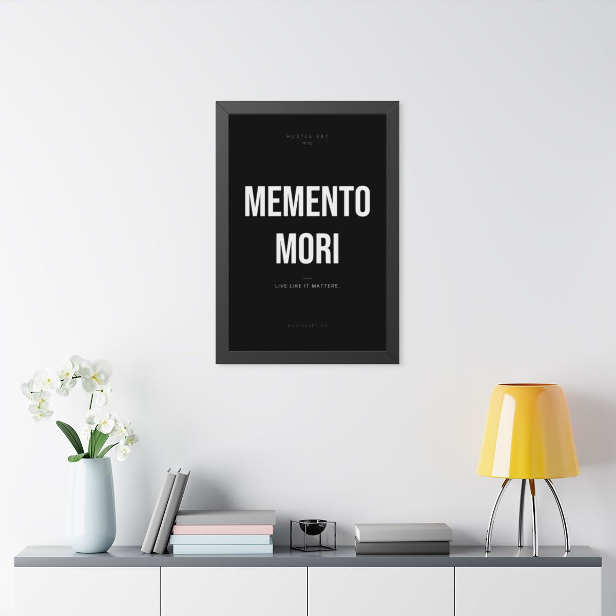 MEM-FRAMED-BLK-20X30 lifestyle