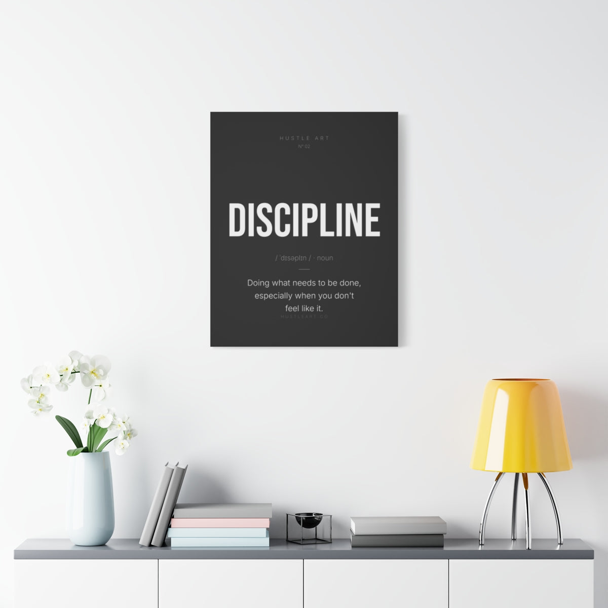Discipline - CANVAS 24X30