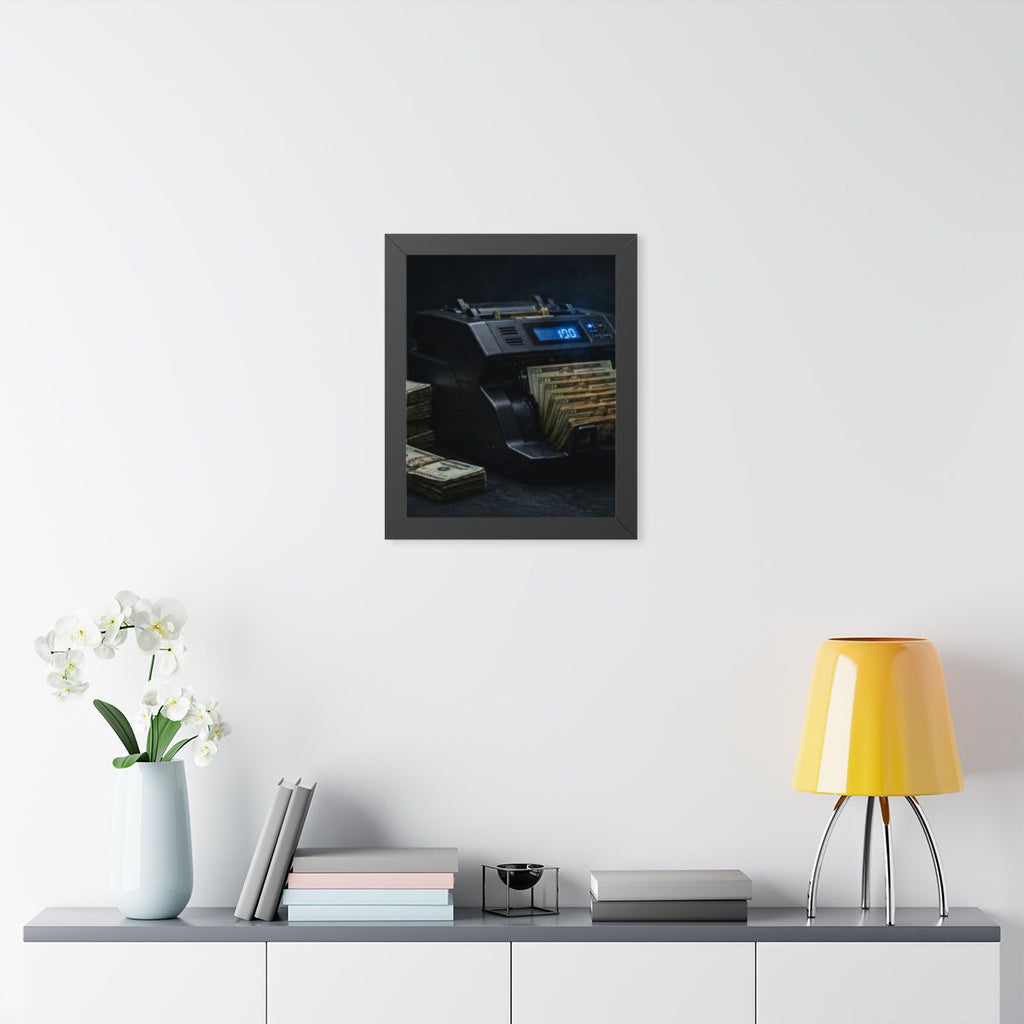 Run It Up - Framed Black 16x20