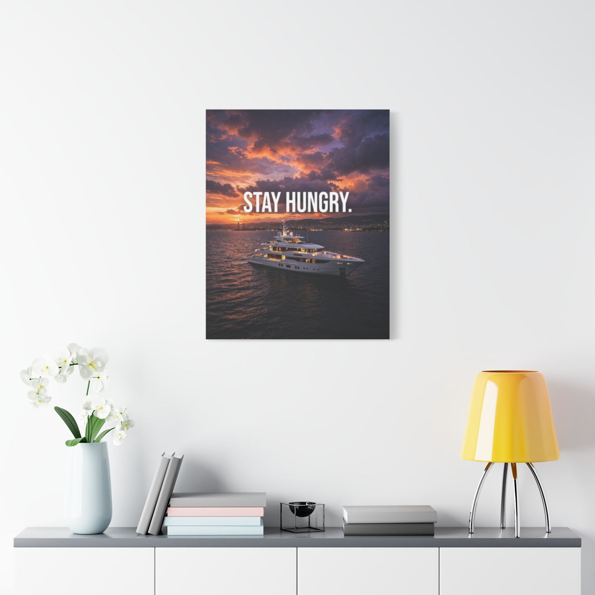 Stay Hungry - Canvas Print — 24x30