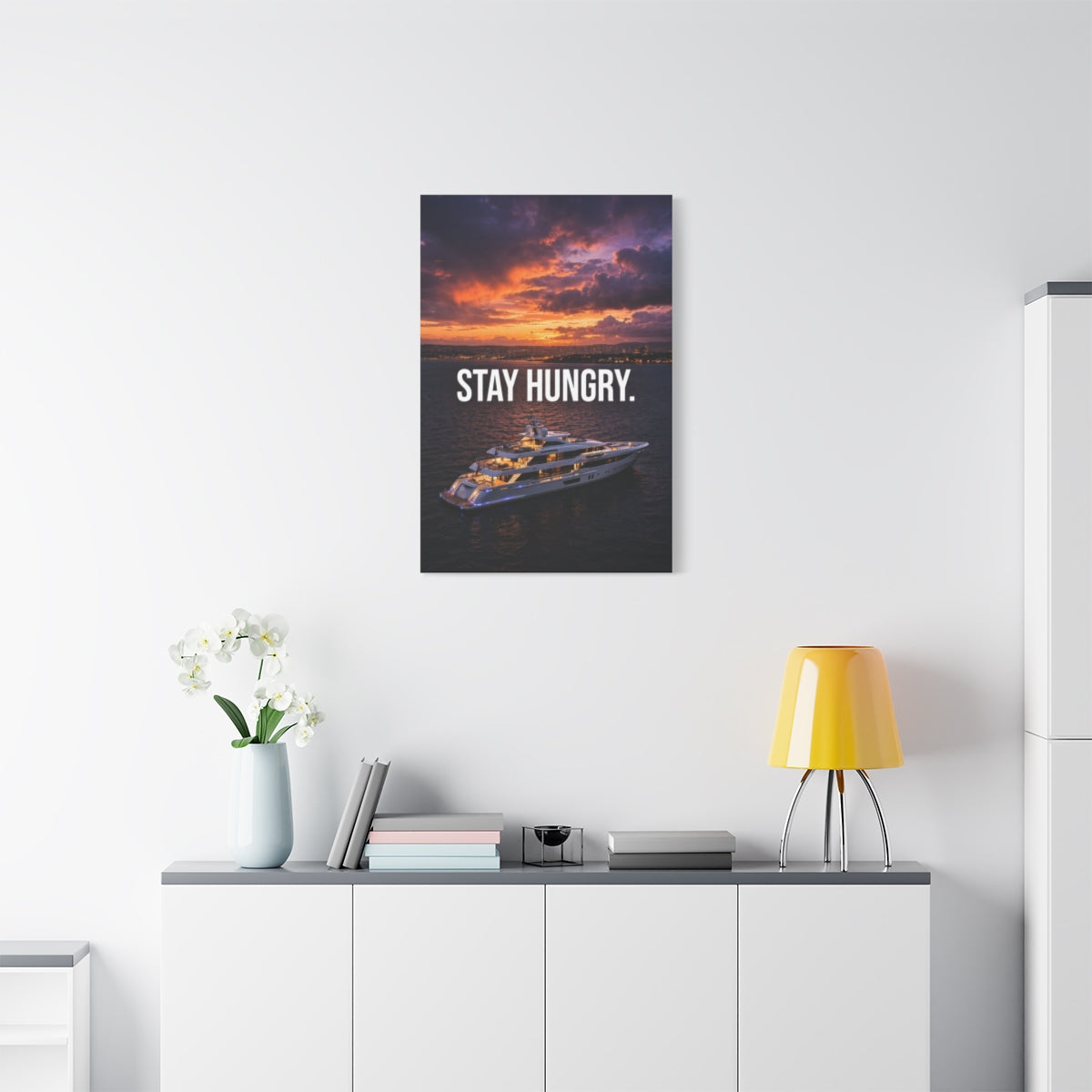 Stay Hungry - Canvas Print — 24x36